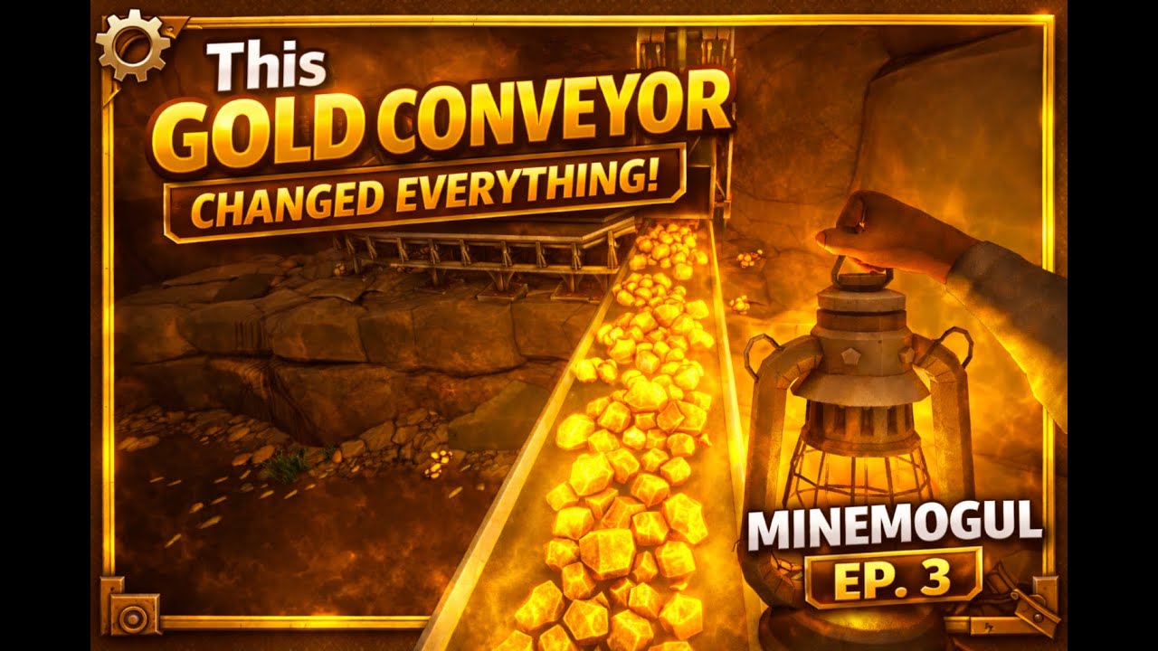 This Gold Conveyor Changed Everything | MINEMOGUL EP 3