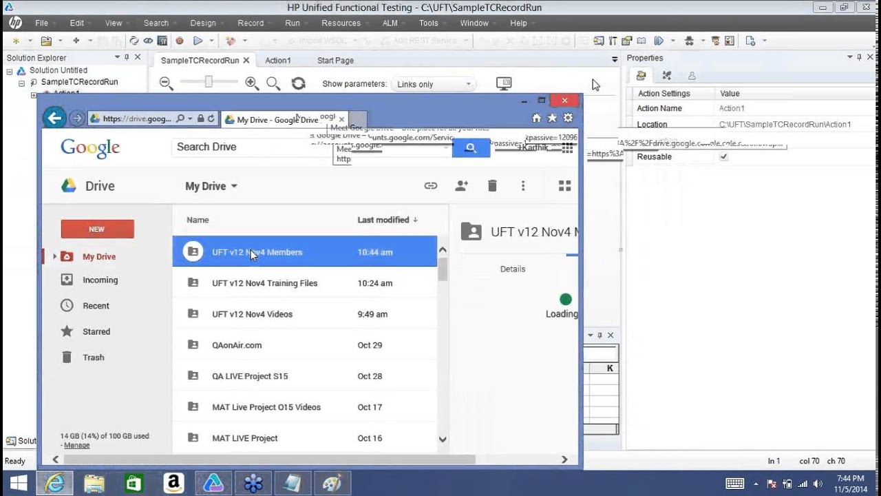 HP UFT 12 QTP Live Training Project 1 Day-02 Data Driven Framework