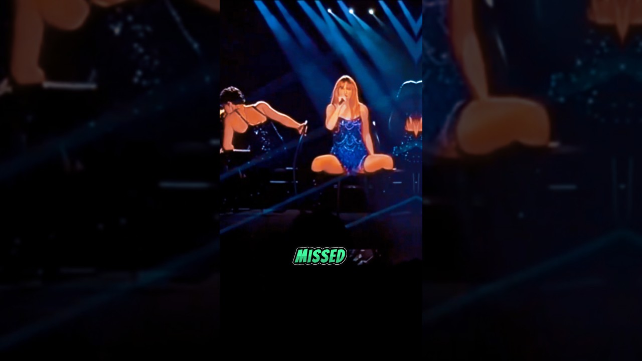 Taylor Swift suffers a mishap live on stage during a concert!