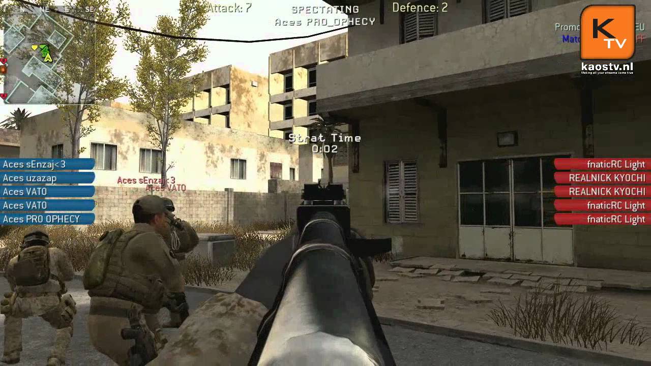 Fnatic vs Antwerp Aces - CyberGamer COD4 Promod