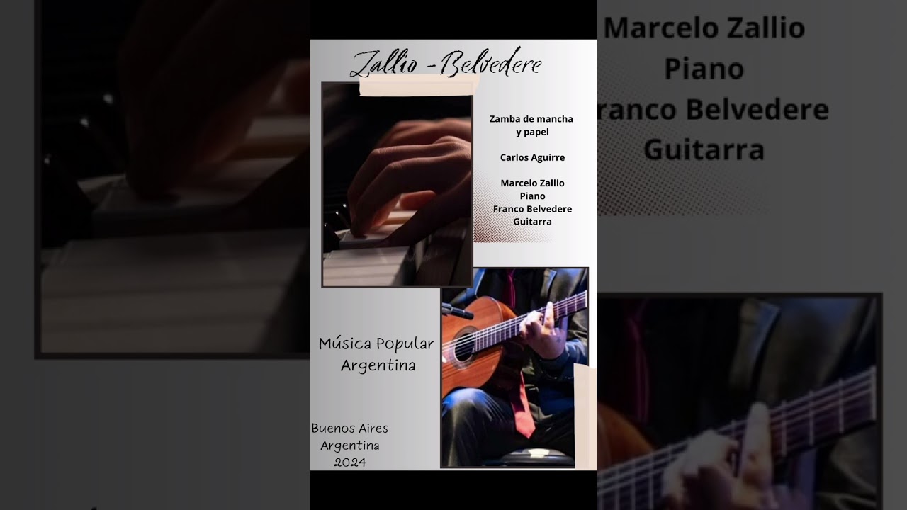 Zamba de mancha y papel