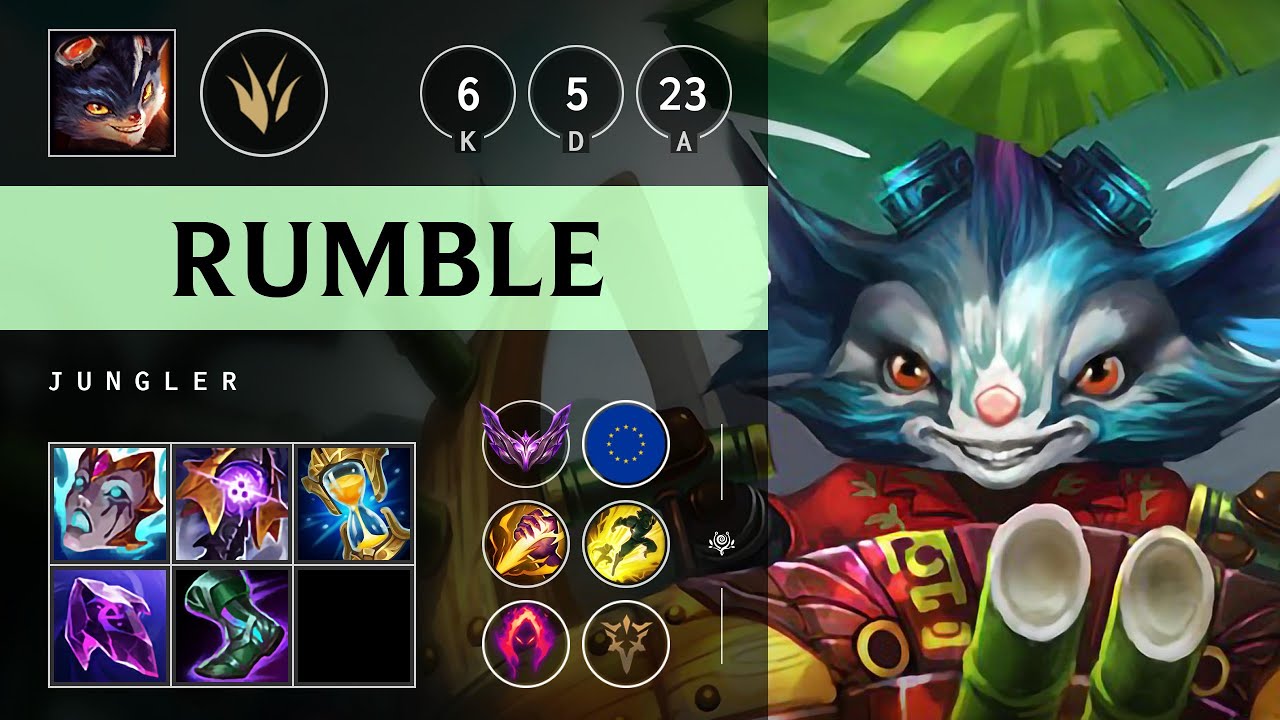 Rumble Jungle vs Viego - EUW Master Patch 14.21