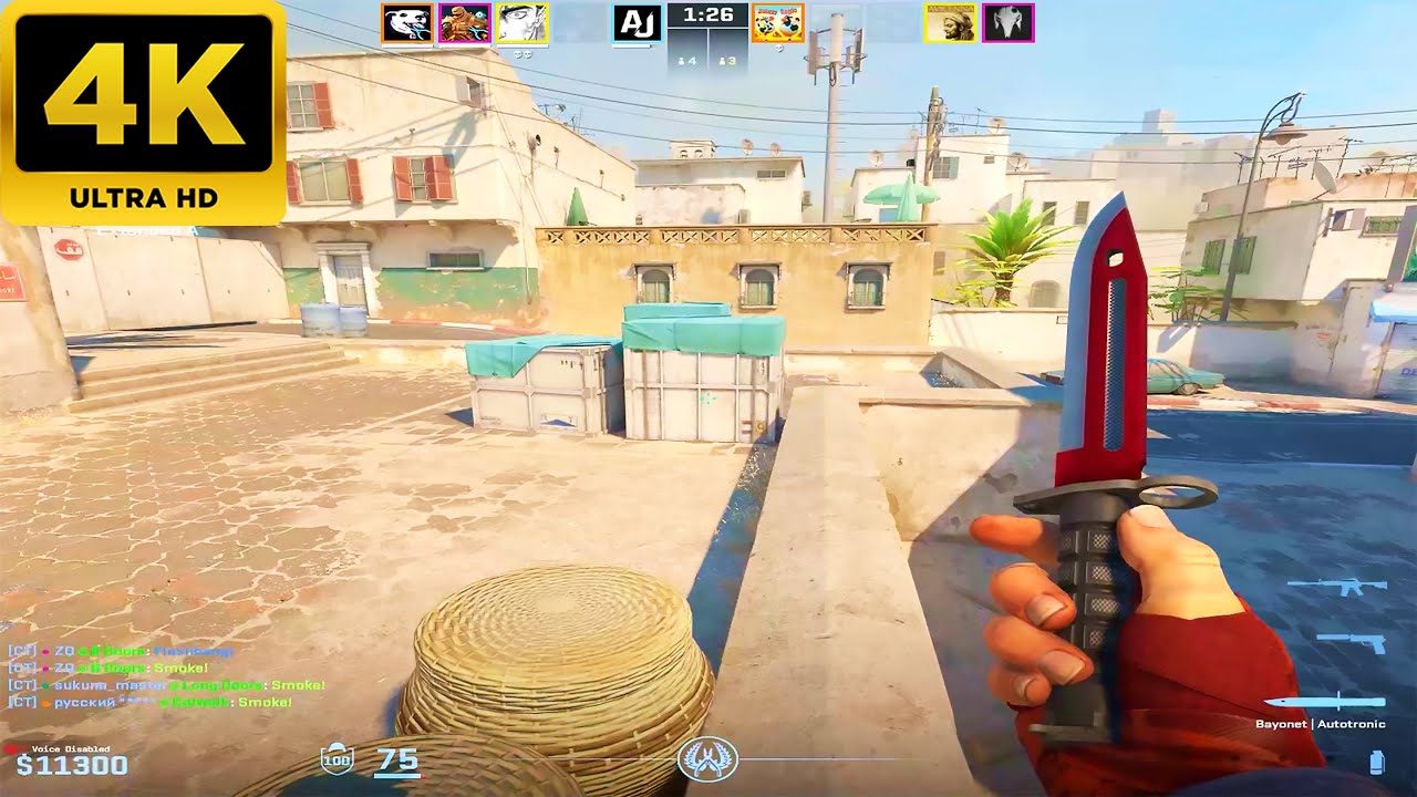 Counter Strike 2 -  Dust 2 - Full Gameplay (No Commentary)