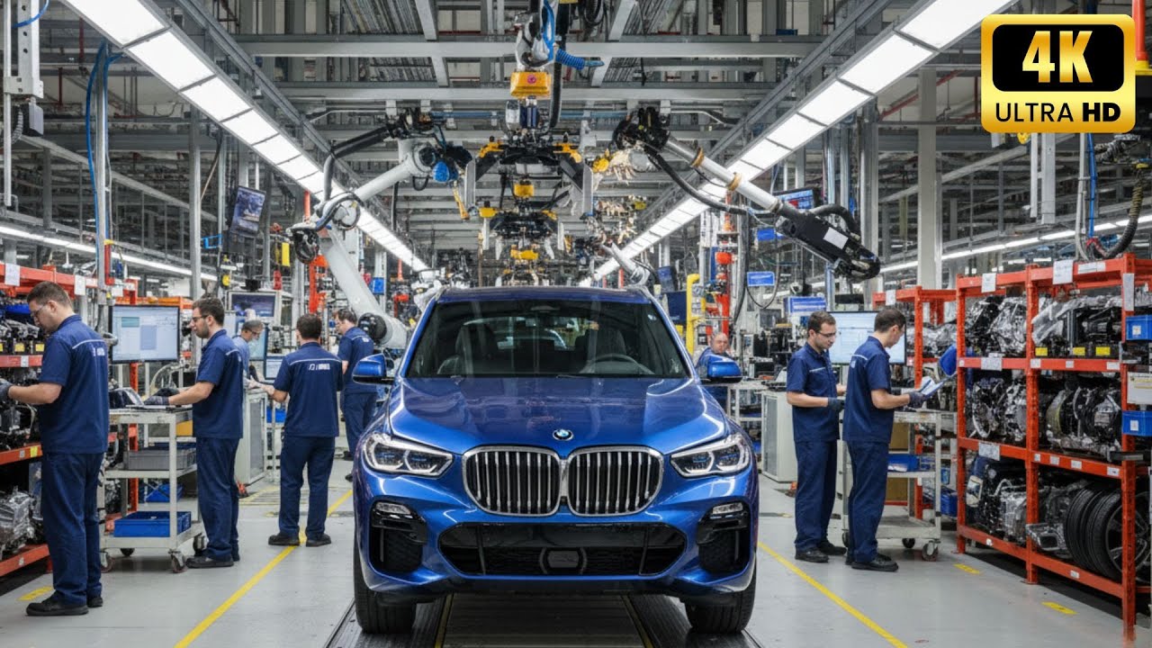 How BMW X5 is Made - Inside BMW&rsquo;s High-Tech Production Line (Full Process)