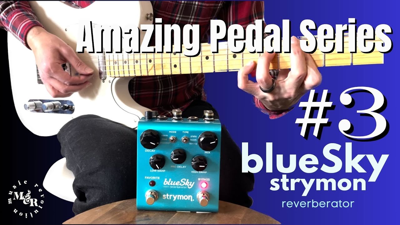 6 minutes with the fantastic Strymon BlueSky Reverberator - Just Playing/No talking