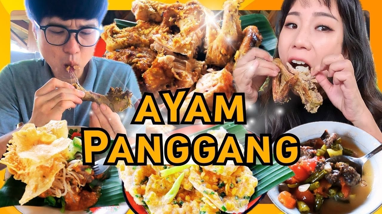 AYAM PANGGANG TERENAK DI JOGJA!! KULINER JOGJA, PECEL, GARANG ASEM!!