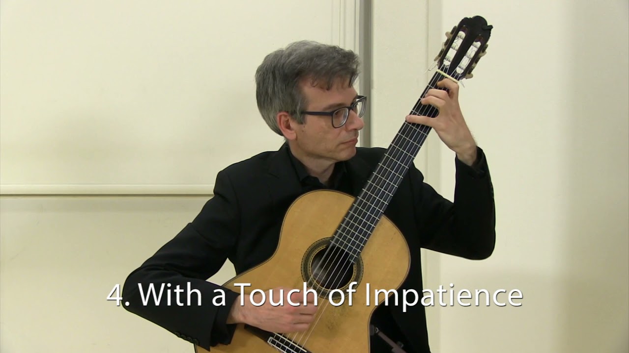 Etude 4-With a Touch of Impatience,  Apostolos Paraskevas, Composer Dimitris Kotronakis, Guitar