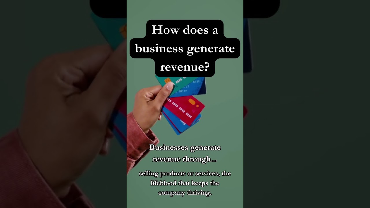 Finance101 | How do we generate revenue? | 