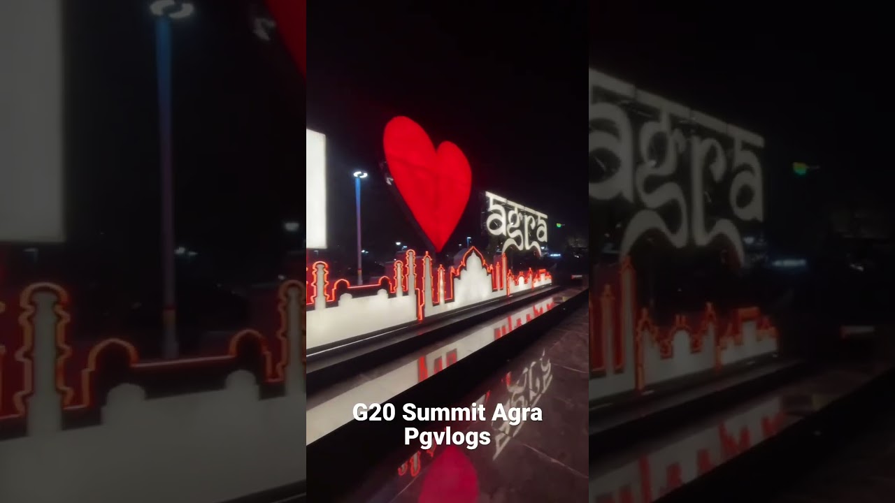 G20 Summit In Agra! I❤️Agra