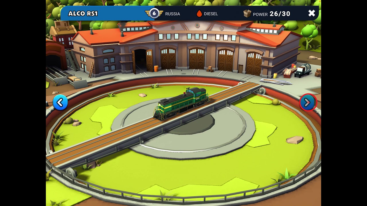 Экскурсия по локомотивам в TrainStation 2