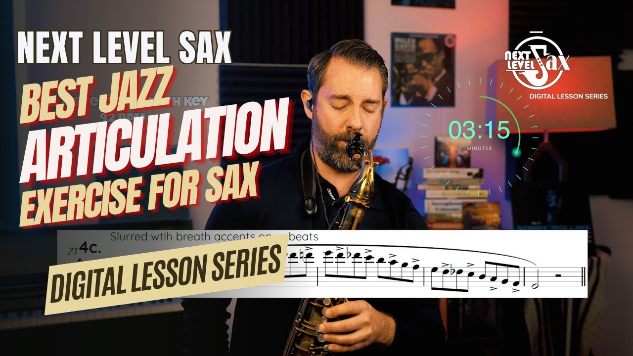 Best 10 Minute Jazz Articulation Exercise!