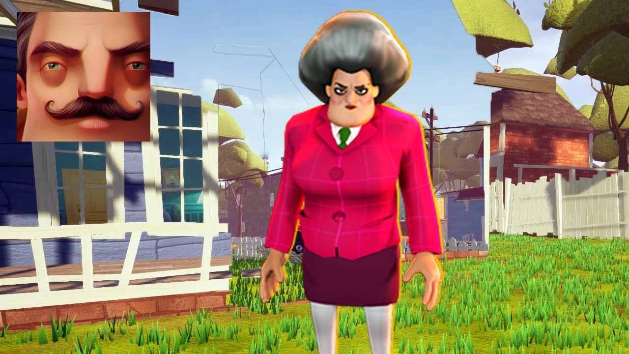 Hello Neighbor - My New Neighbor Scary Teacher 3D Act 2 RANDOM Gameplay Walkthrough