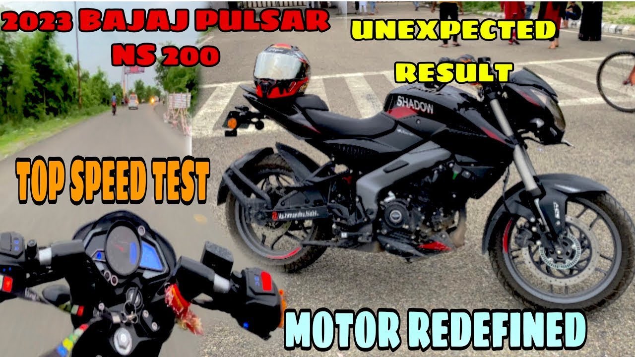 2025 Bajaj Pulsar😱|| NS 200 BS7 Top Speed Test🥵|| All Gear Top Speed Test😎|| #vlog #test 