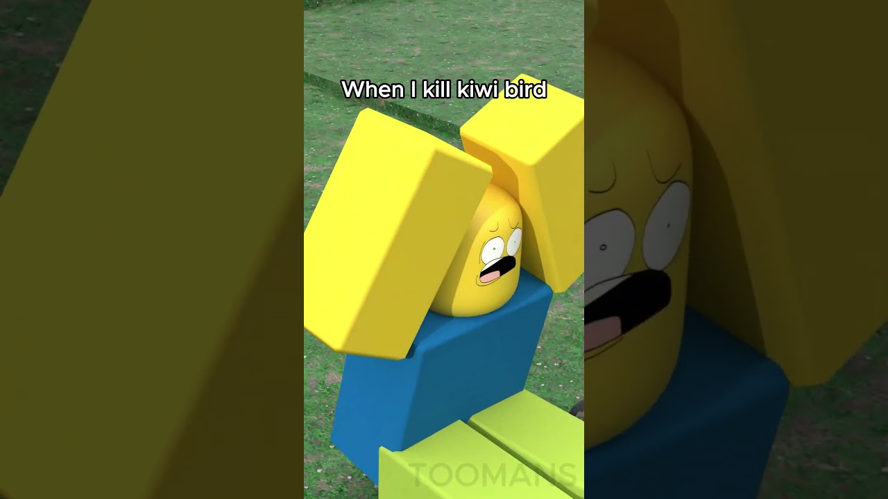 When I kill kiwi bird in 99 Nights in the Forest ☠️