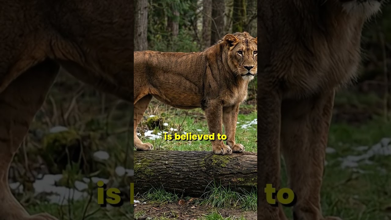 Meet the American Lion: The Giant of North America 