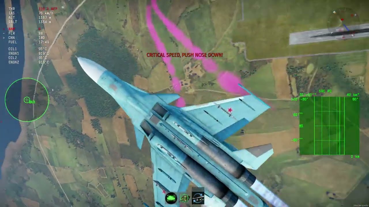 SU 34 aerobatics