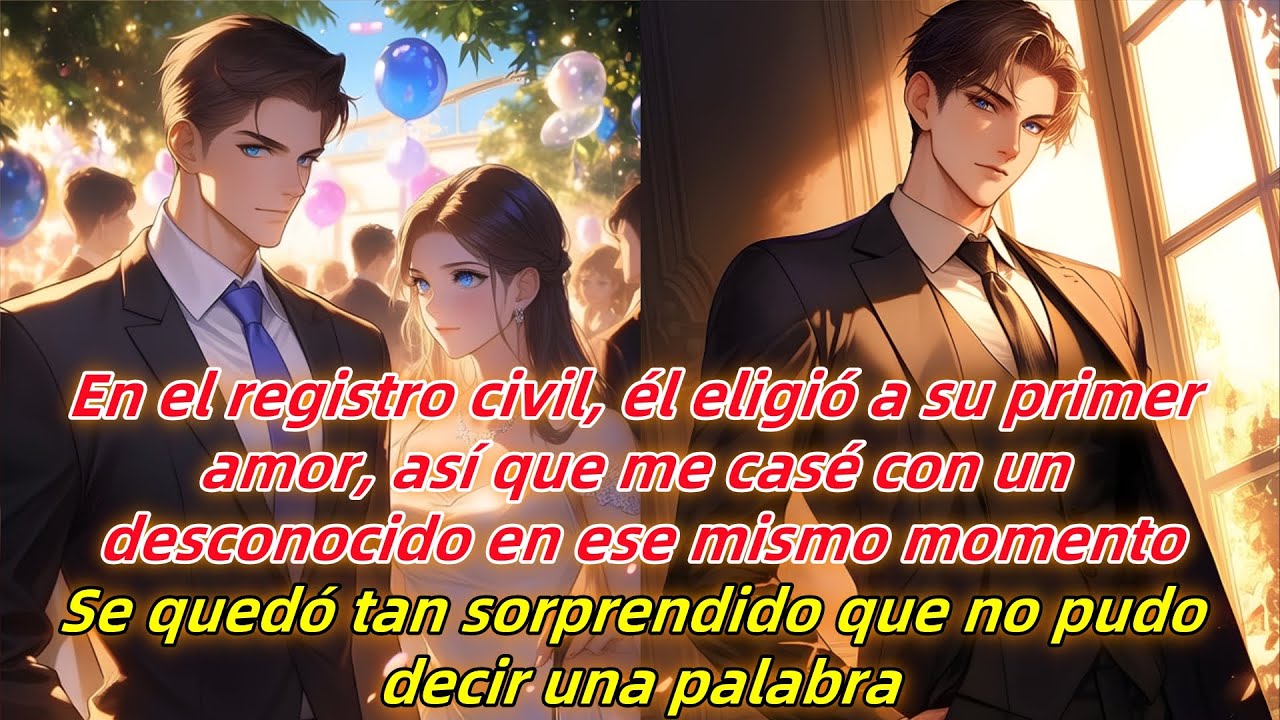 En el registro civil, eligió a su primer amor,así que me casé con un desconocido.Él quedó impactado.