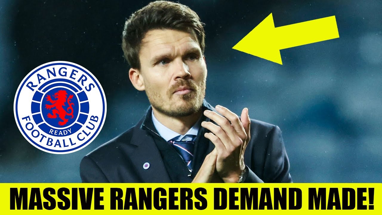 HUGE Rangers News As MASSIVE DEMAND ISSUED!