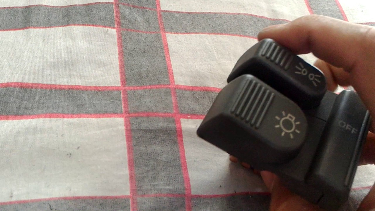 S10/Blazer (1995 a 2000) - Ressuscitando o botão do farol