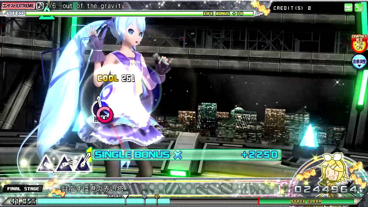 【Project DIVA ACFT】1/6-out of the gravity EX Perfect