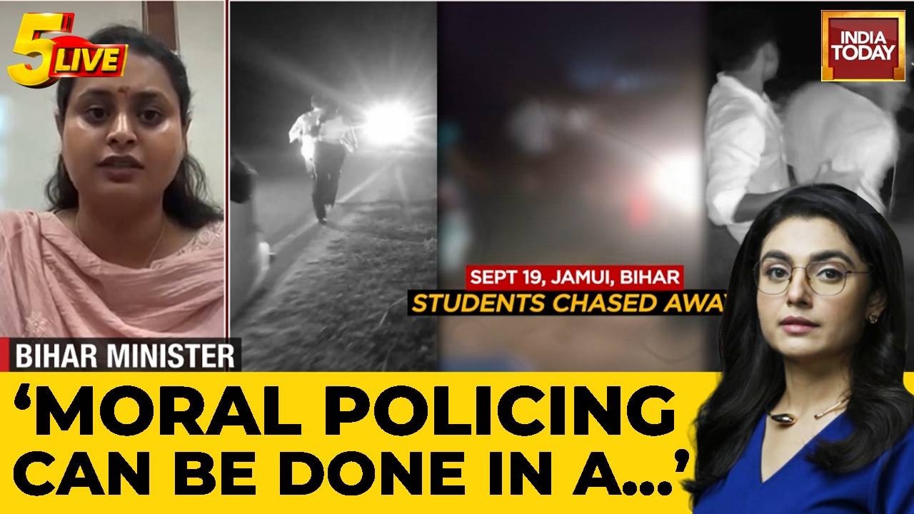 Jamui MLA Shreyasi Singh: 'Moral Policing Can Be Done In A Decent & Elegant Fashion' | India Today
