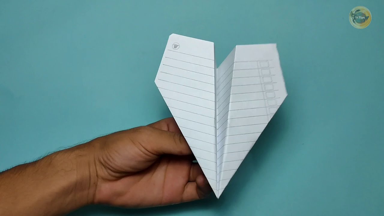 How to make paper airplanes flying long and far part 2