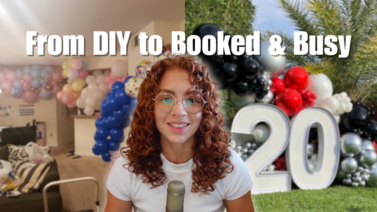 How I Started a Creative Event Business from Scratch (No Experience, No Plan)