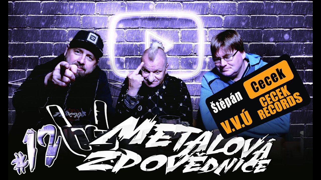 METALOVÁ ZPOVĚDNICE #12 (V.V.Ú - Štěpán Málek, Jakub Cecek Tauber - Cecek Records) Skalákův mlýn.