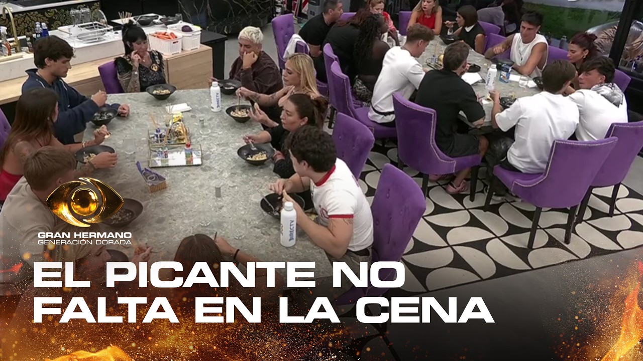Cena imperdible: la tensión se siente por la placa de nominados - Gran Hermano 2026