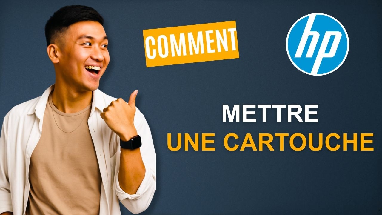 Comment mettre une cartouche dans une imprimante HP Deskjet