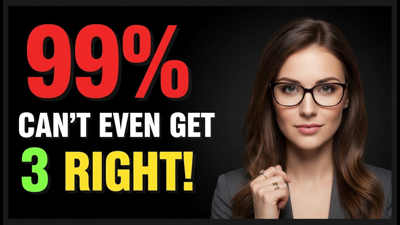 99% CAN’T EVEN GET 3 RIGHT! 🧠 EXTREME BRAIN CHALLENGE