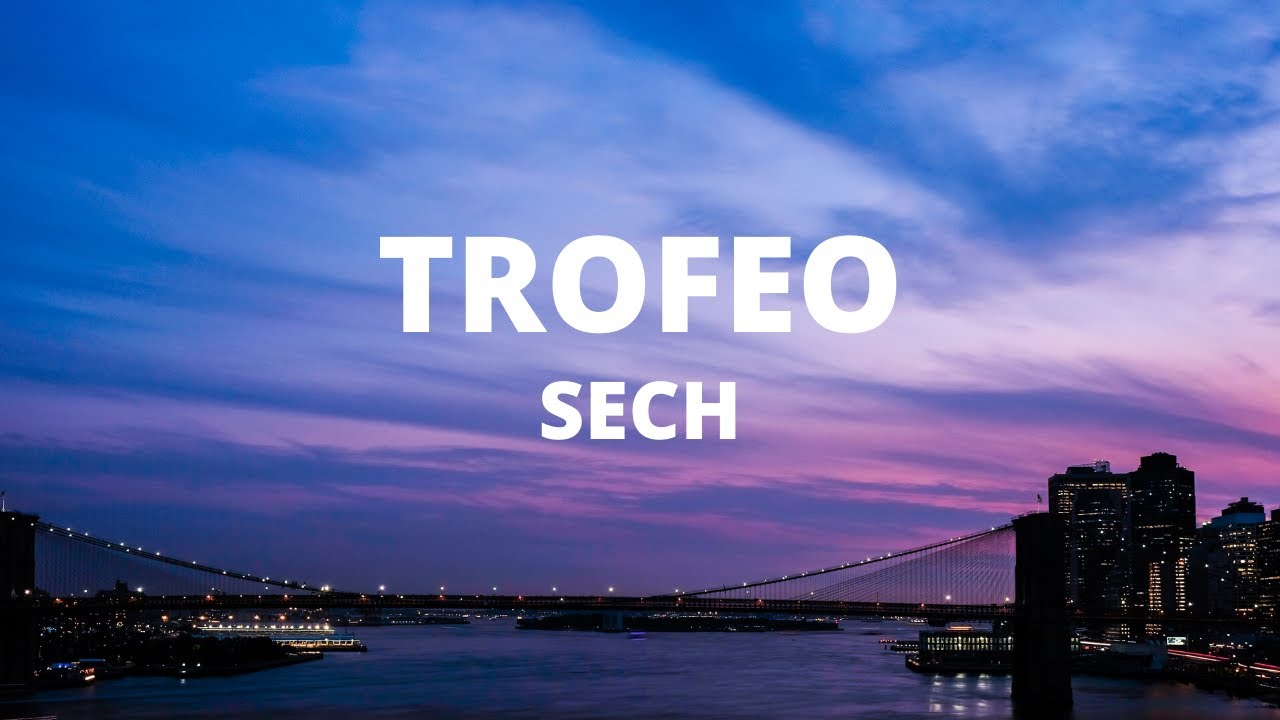 Sech - Trofeo (Letra / Lyrics)
