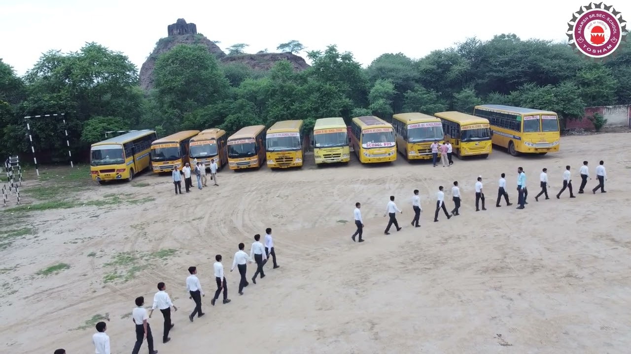 BARADARI  VIEW OF ADARSH SR. SEC. SCHOOL , TOSHAM