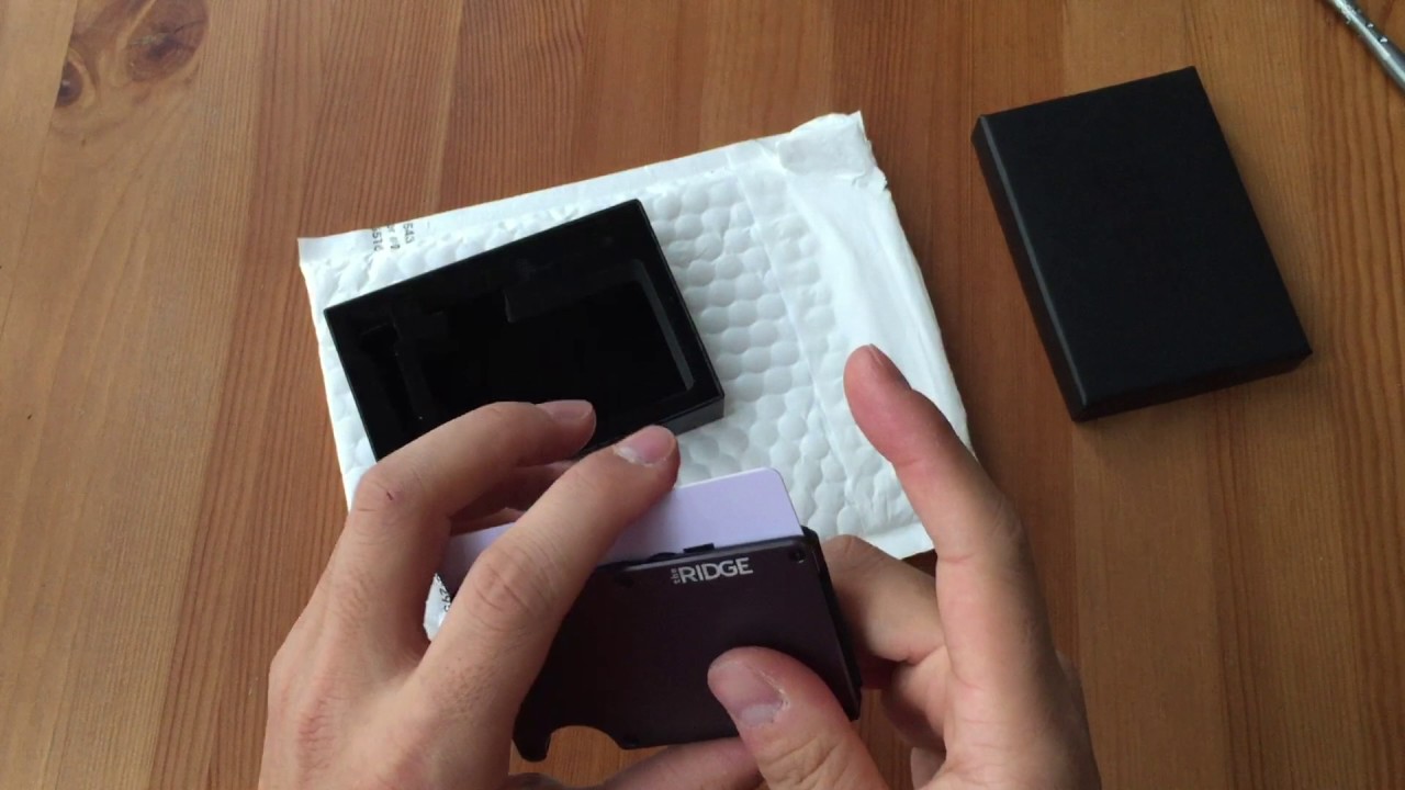 THE RIDGE WALLET [Detailed Review] - Dec. 2016