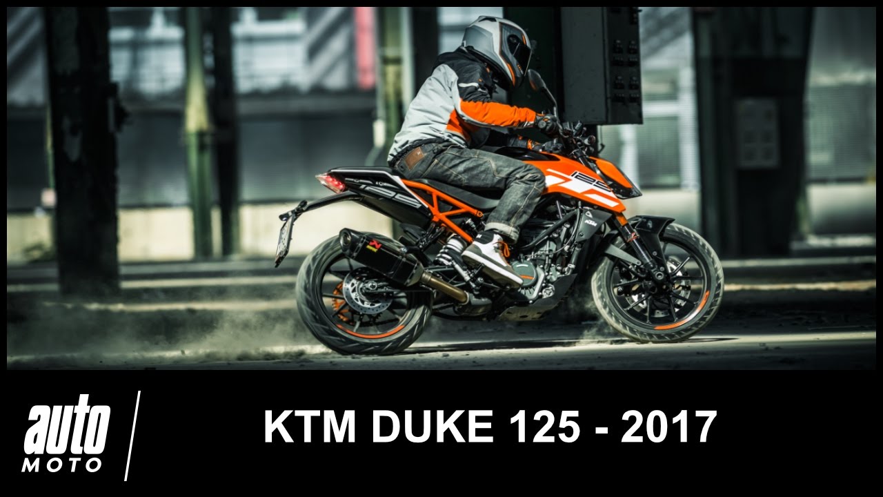 2017 KTM DUKE 125 ESSAI POV AUTO-MOTO.COM