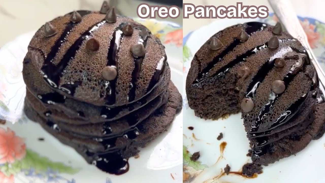 The 5-Minute Oreo Pancake Hack For Busy Breakfast Lovers