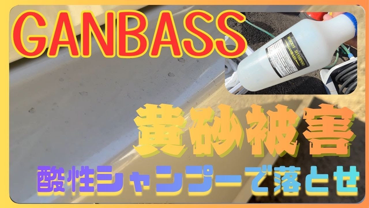 #30 GANBASS 黄砂に負けない/REBOOT SHAMPOO #ganbass