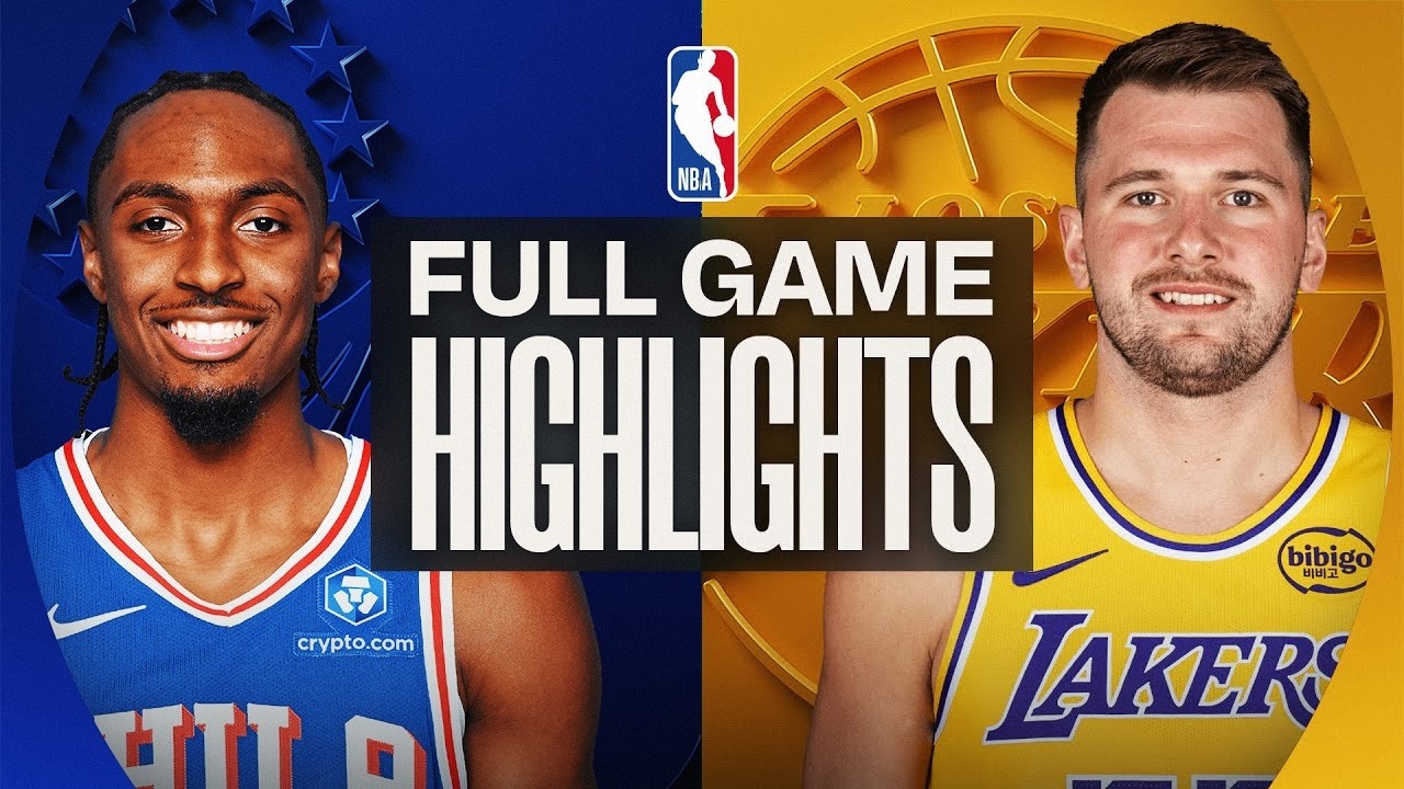 Los Angeles Lakers Vs Philadelphia 76ers Full Game Highlights - February 23,2026 | NBA