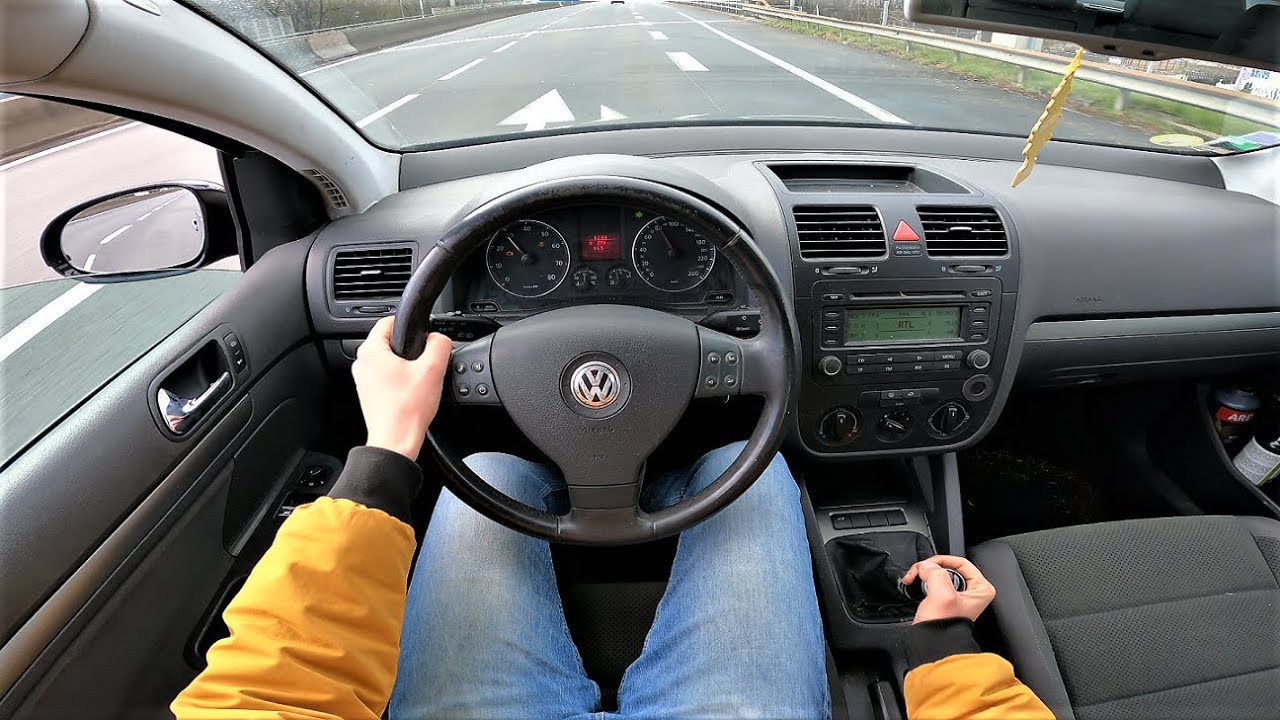 🔥 Volkswagen Golf V MK5 1.6 FSi 115 2004 POV Driving HD 4K (Code BAG, BLF, BLP) - فولكس فاغن غولف