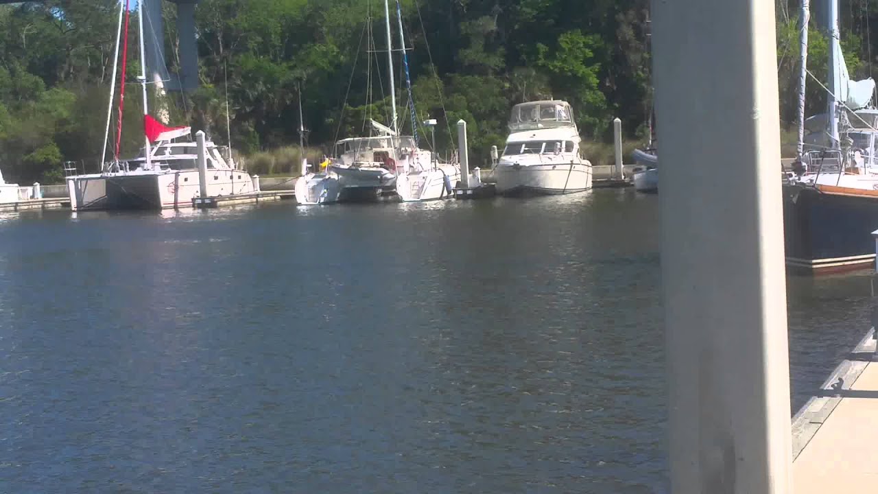 Palm Coast. Yacht Harbor marina