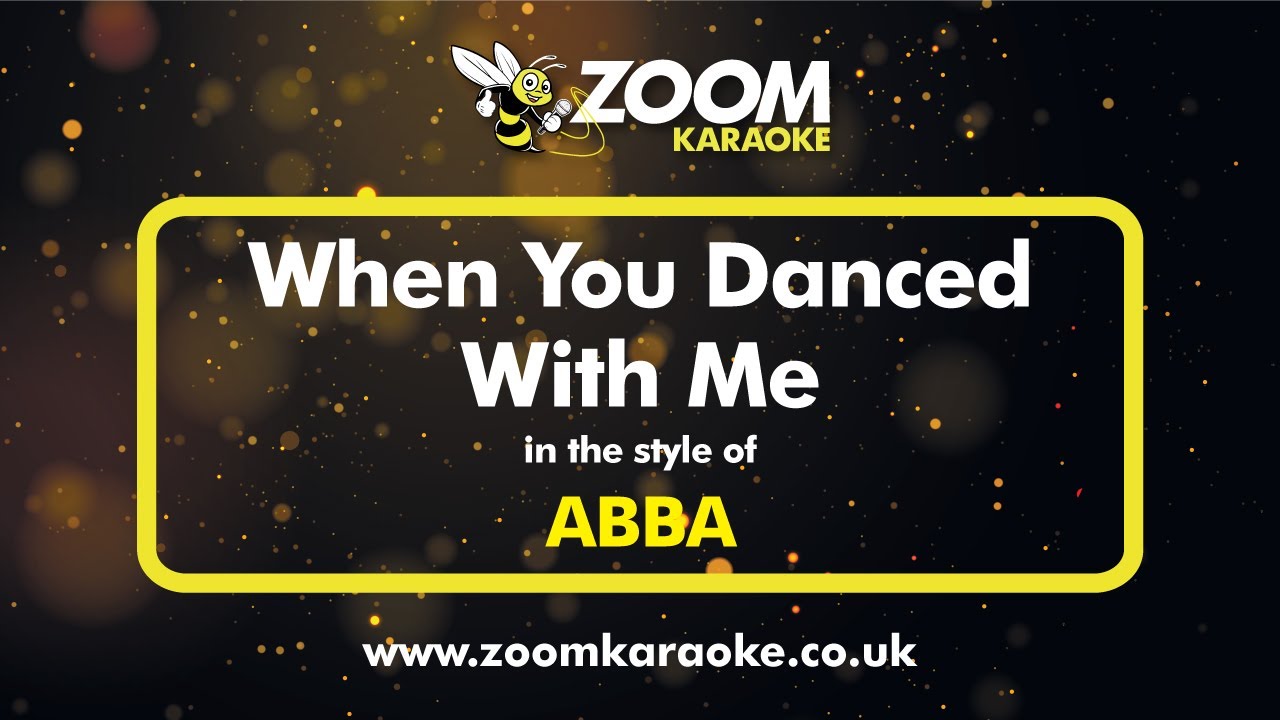 ABBA - When You Danced With Me - Karaoke Version from Zoom Karaoke