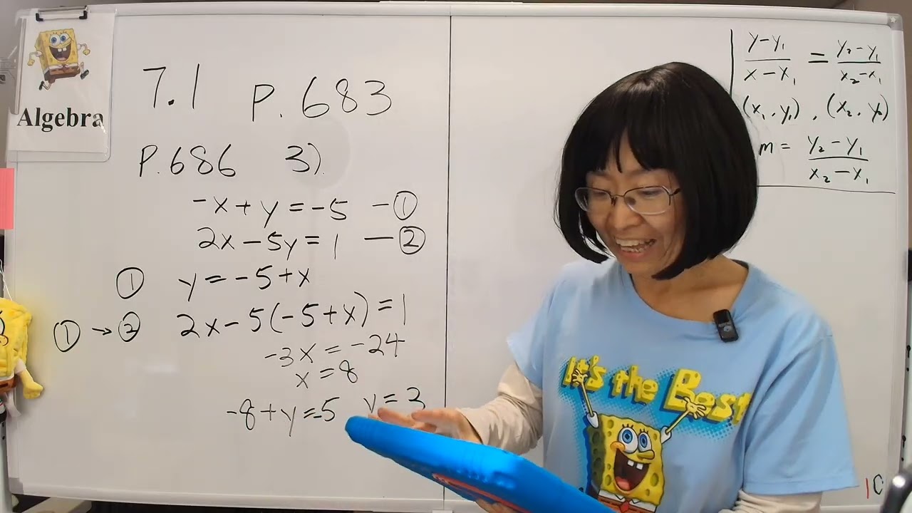 Algebra Chapter 7.1 Part 1 of 3 Systems of Linear Equations Two Variables  Openstax textbook