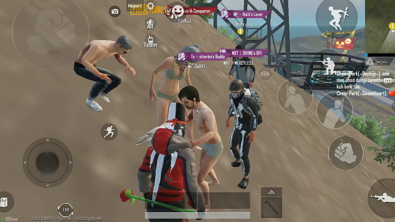 Pubg Cheer Park None stop Gali / Full comedy.