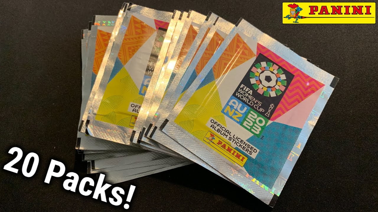 20 PACK OPENING! - Panini Women’s World Cup 2023 Sticker Collection | Flashback 📸