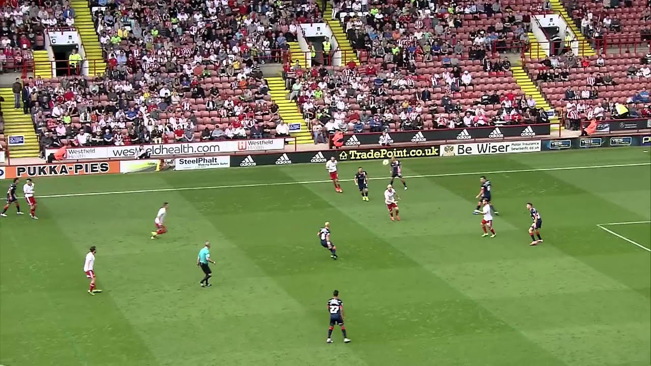 Blades 3-1 Rovers - match action
