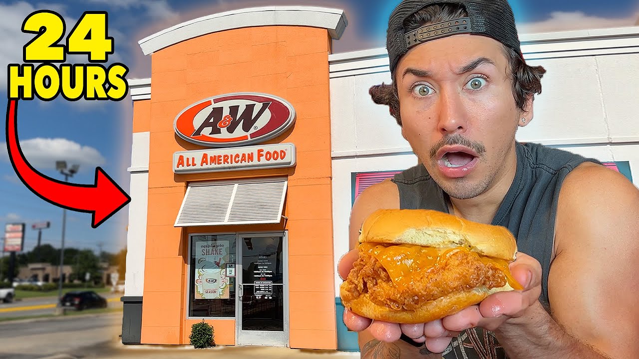 Eating Southern FAST FOOD Restaurants For 24 Hours...Again (Part 3)