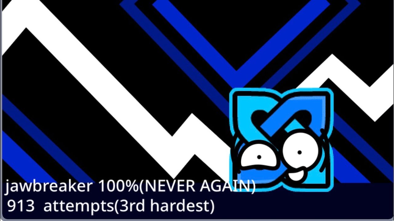 This level made me go crazy… Jawbreaker 100%