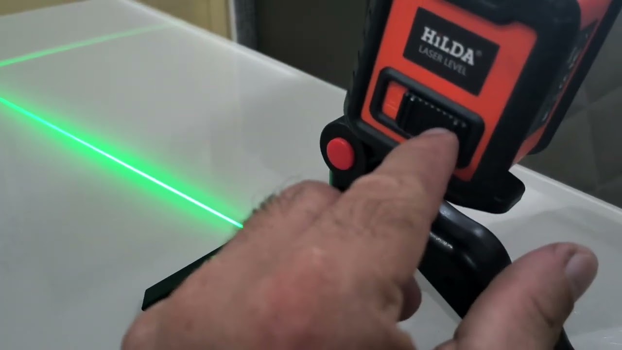 Não compre nível a laser Hilda sem assistir esse vídeo