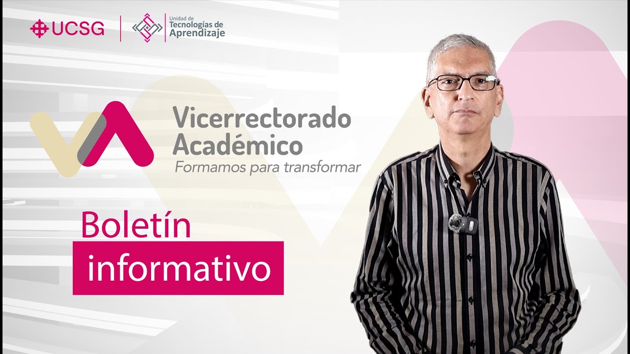 📣 Boletín Informativo Vicerrectorado Académico - 🗓️ Noviembre 2025
