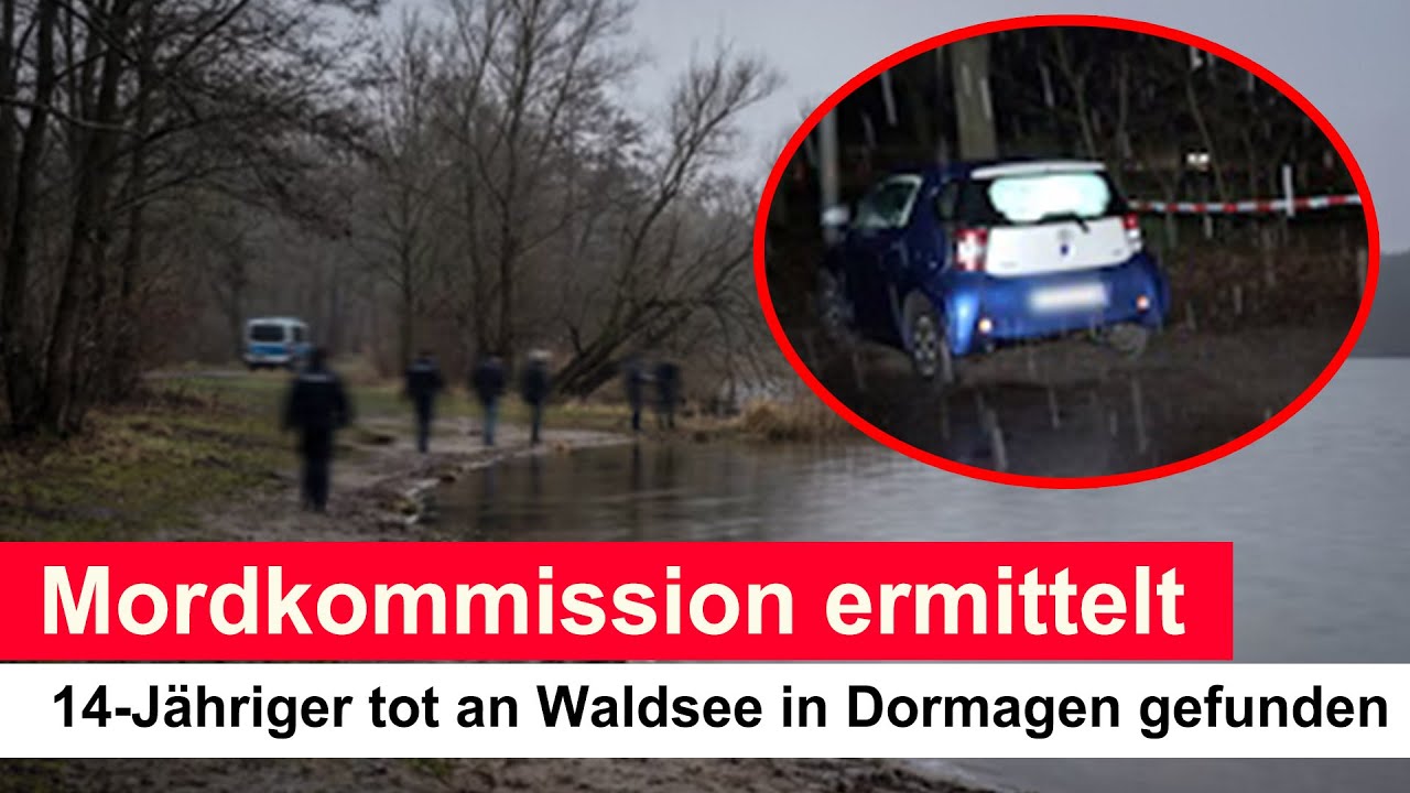 Mordkommission ermittelt: 14-J&auml;hriger tot an Waldsee in Dormagen gefunden